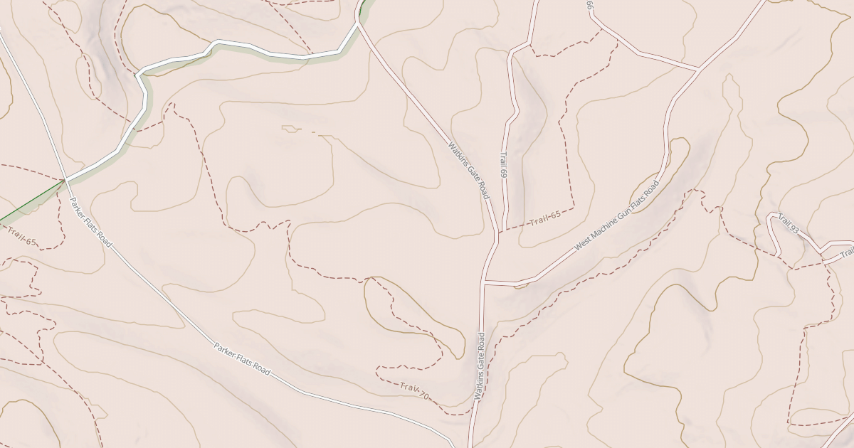 Map preview of Watkins Gate Road