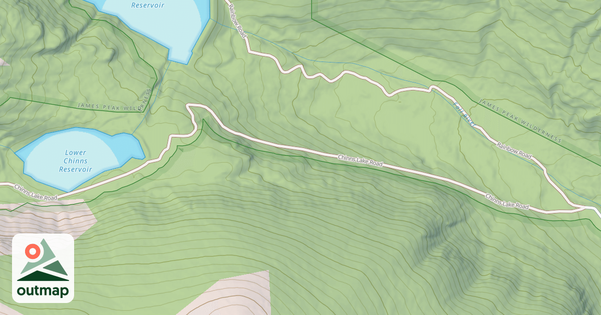 Map of CHINNS LAKE