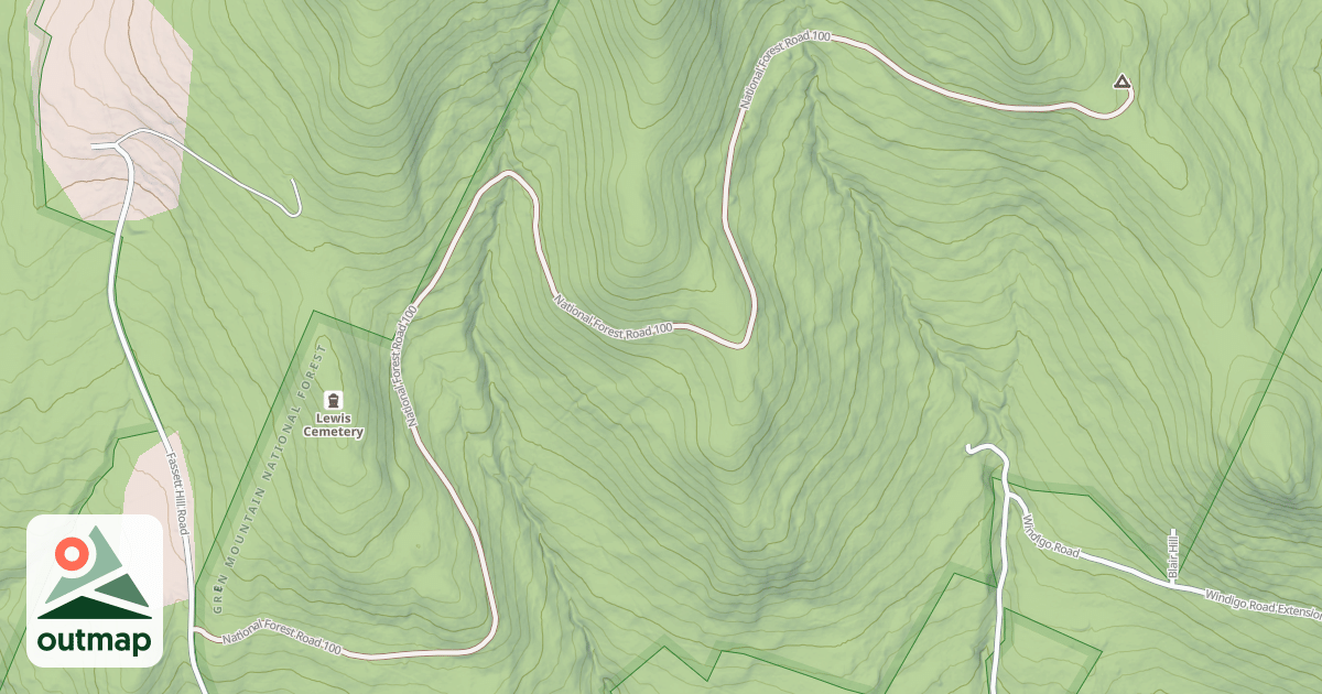 Map of Taylor Brook
