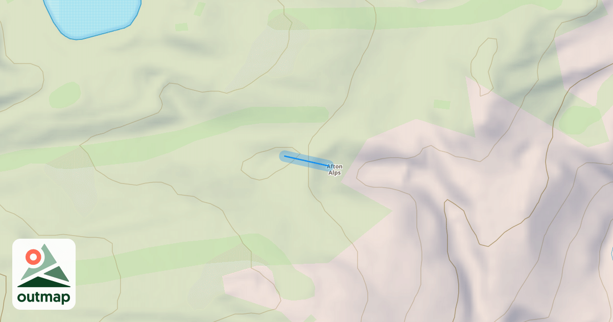 Map of Chris's Canyon