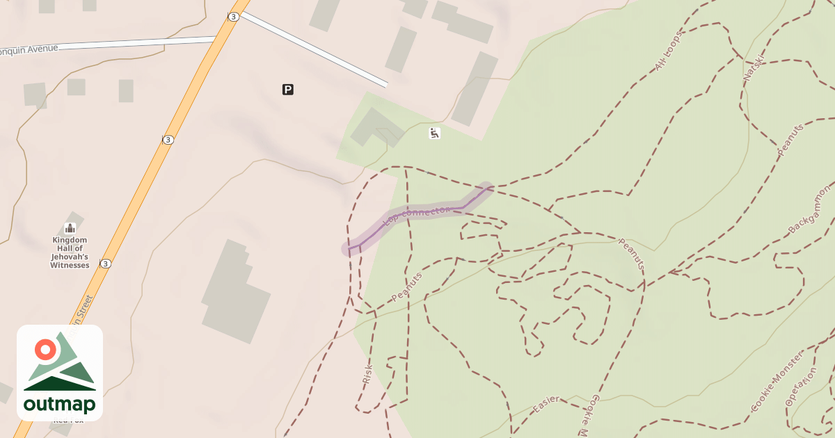 Map of Lap connector