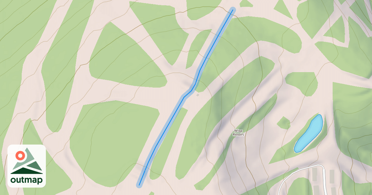 Map of Randal's Run