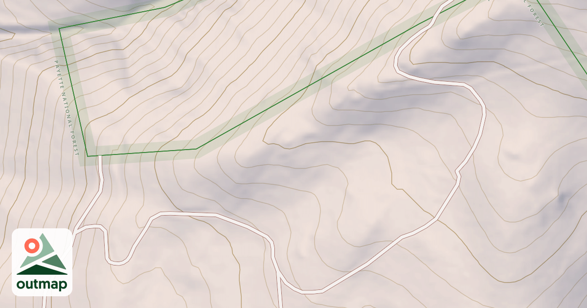 Map of BORDEN MINE