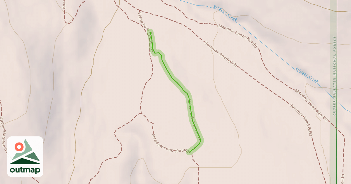 Map of Skills Park Connector