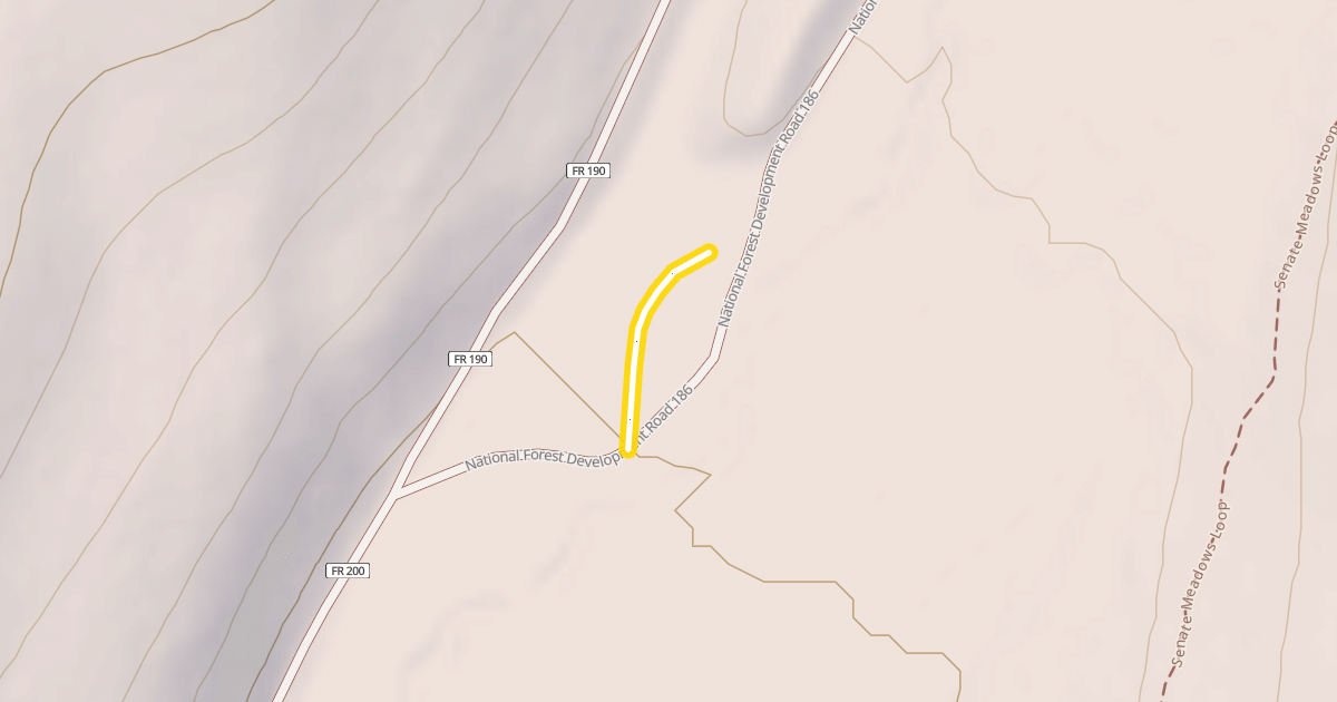 Map preview of Jenny's Way