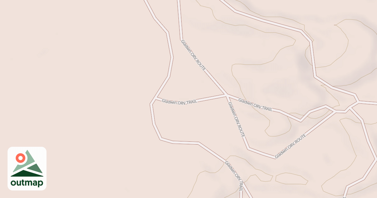 Map of Gladwin Trail