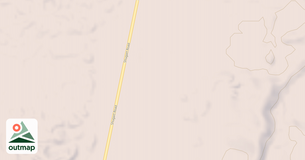 Map of Hackberry Trail System - Dunes Access