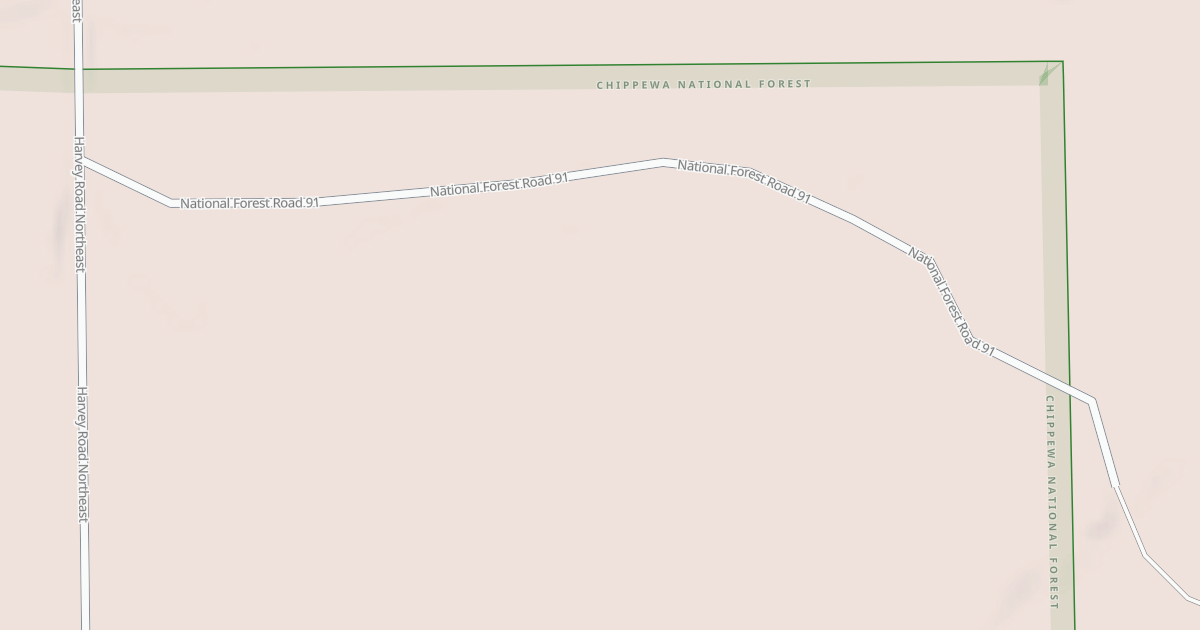 Map preview of HARVEY ROAD SPUR A
