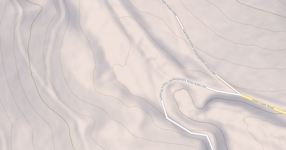 Map preview of CRATER CREEK CG