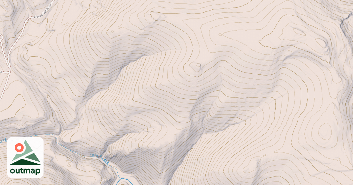 Map of SKULL RIDGE
