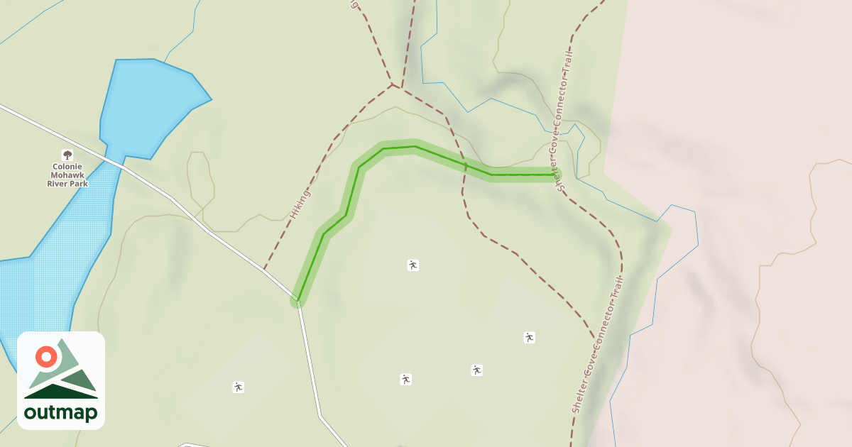 Map of Hiking