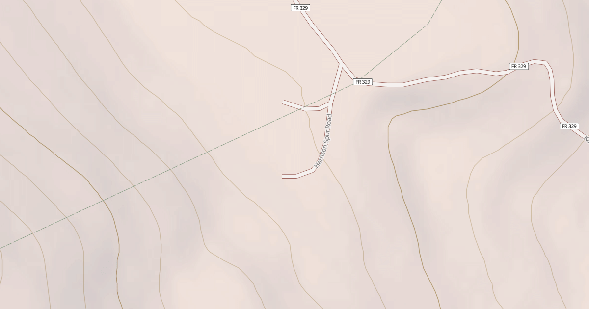 Map preview of HARRISON SPUR