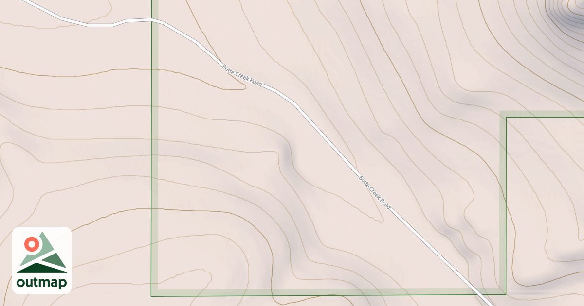 Map of BUTTE CREEK
