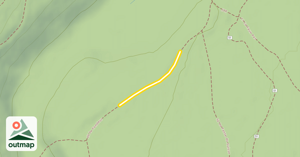 Map of 46 La Fondeur