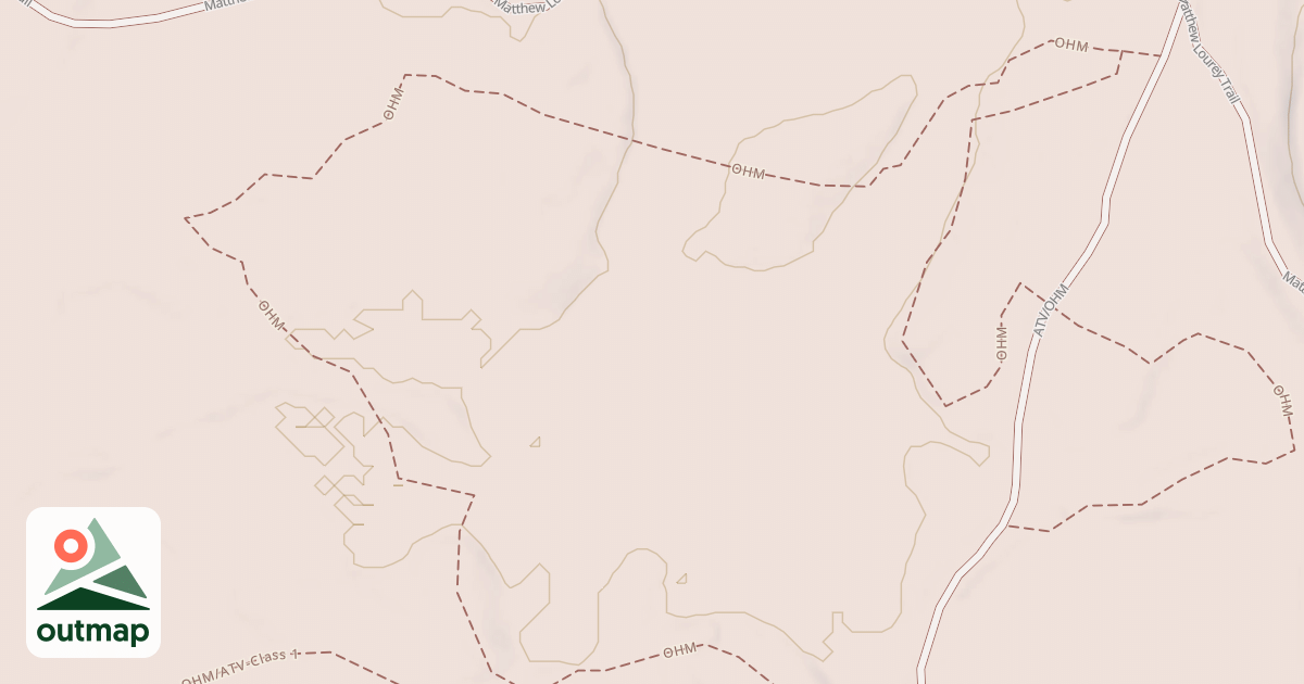 Map of Straight Arrows Trail