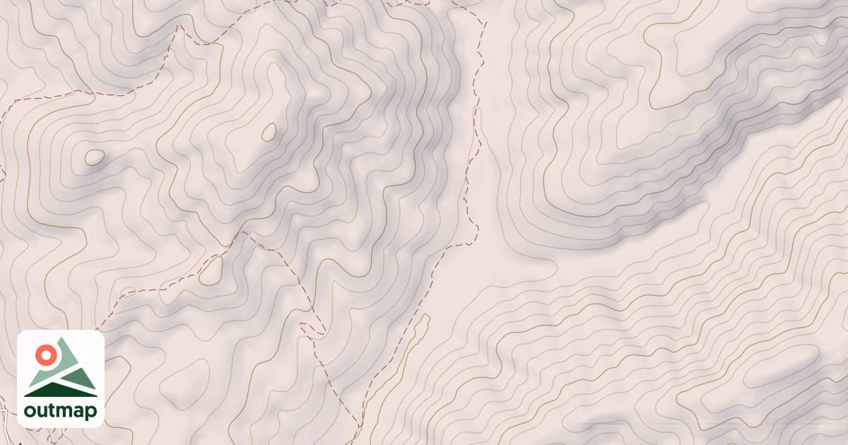 Map of EAST FORK MEADOW CREEK
