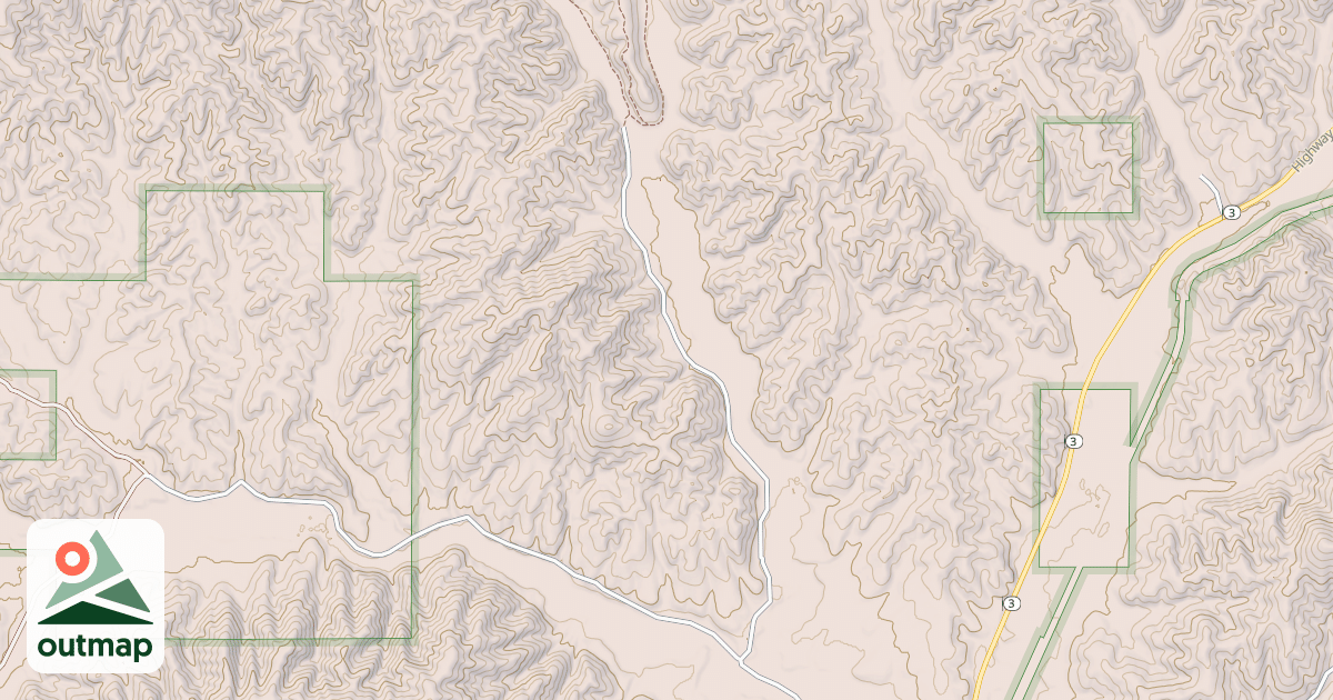 Map of FEATHER CREEK