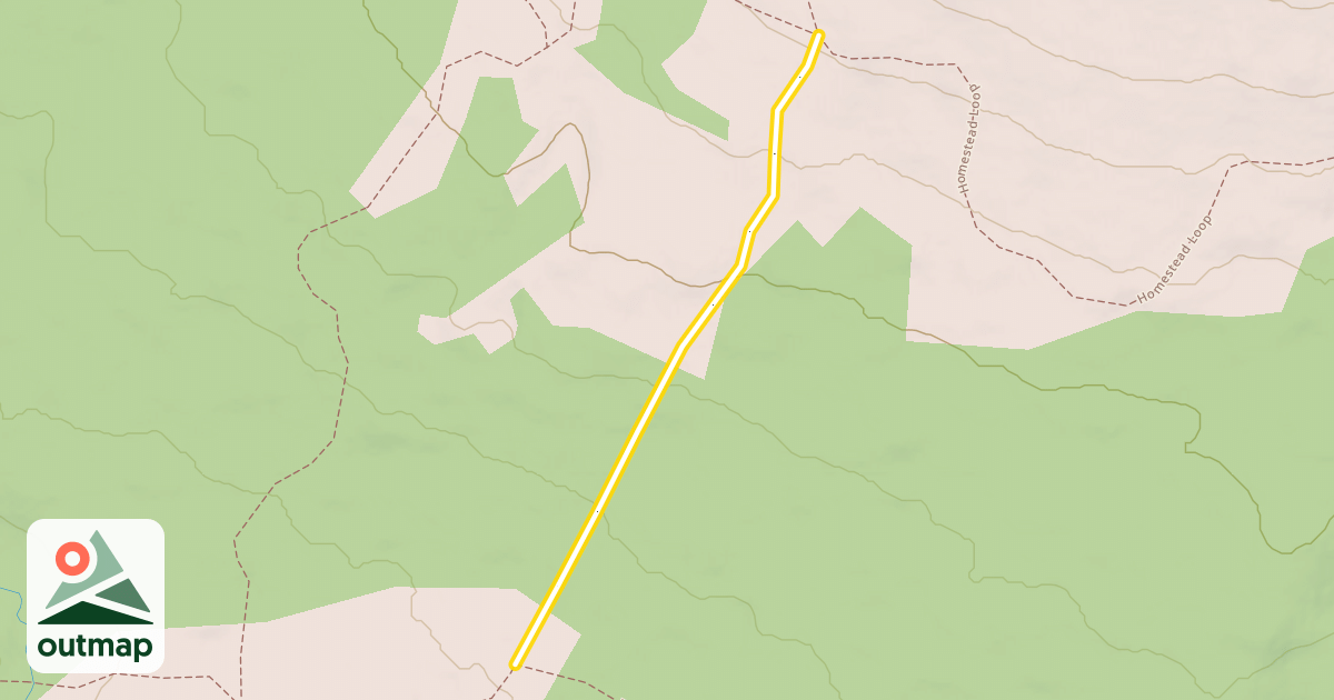 Map of Homestead Loop
