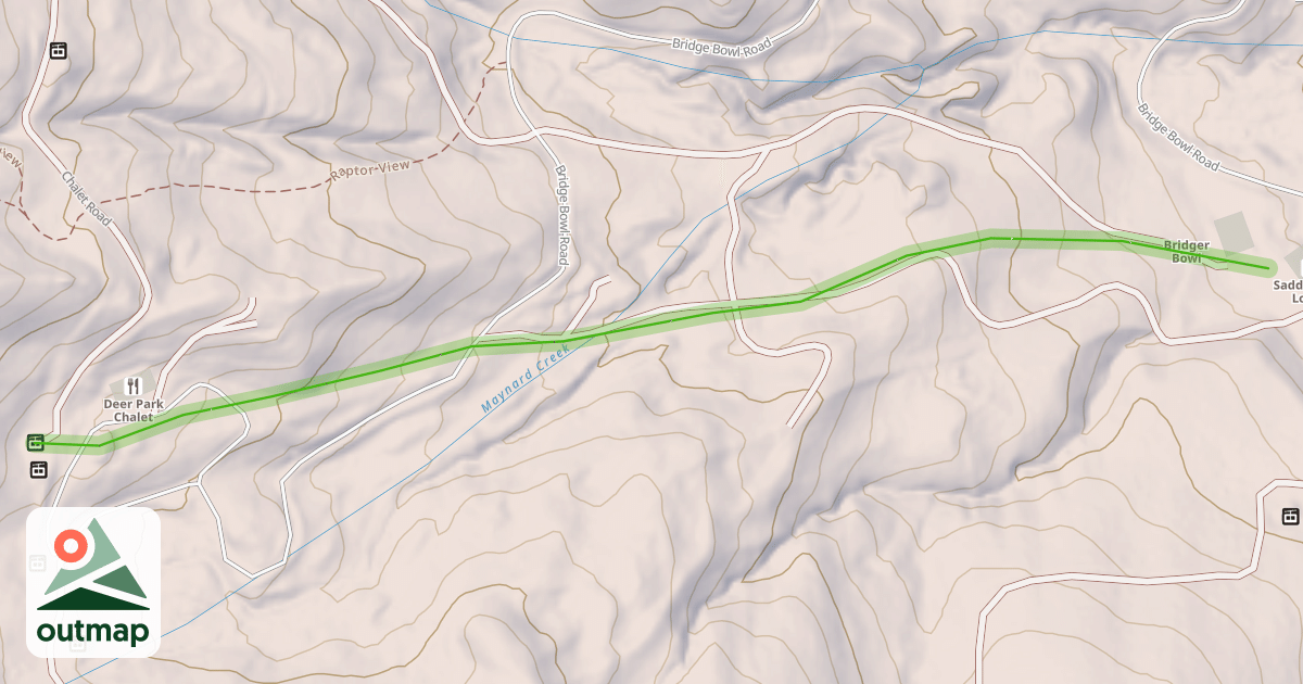 Map of Coyote Flats