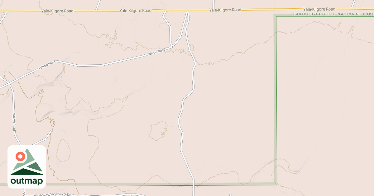 Map of WILLOW CREEK PIT