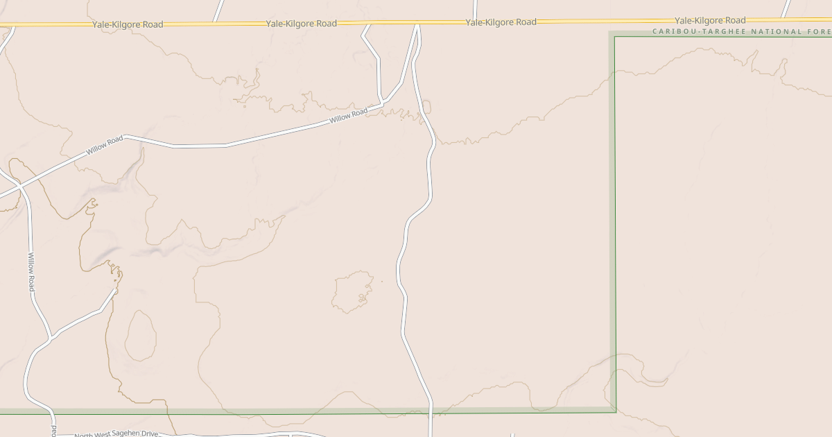 Map preview of WILLOW CREEK PIT