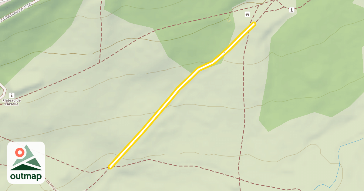Map of Brimbelles et Astragale