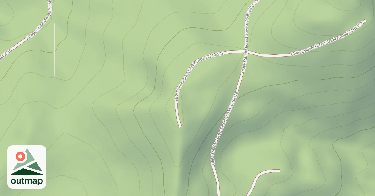 Map of USFS Motor Vehicle Use Map Roads {74C45C2E-B6ED-451F-8414-64BB0AE5414F}