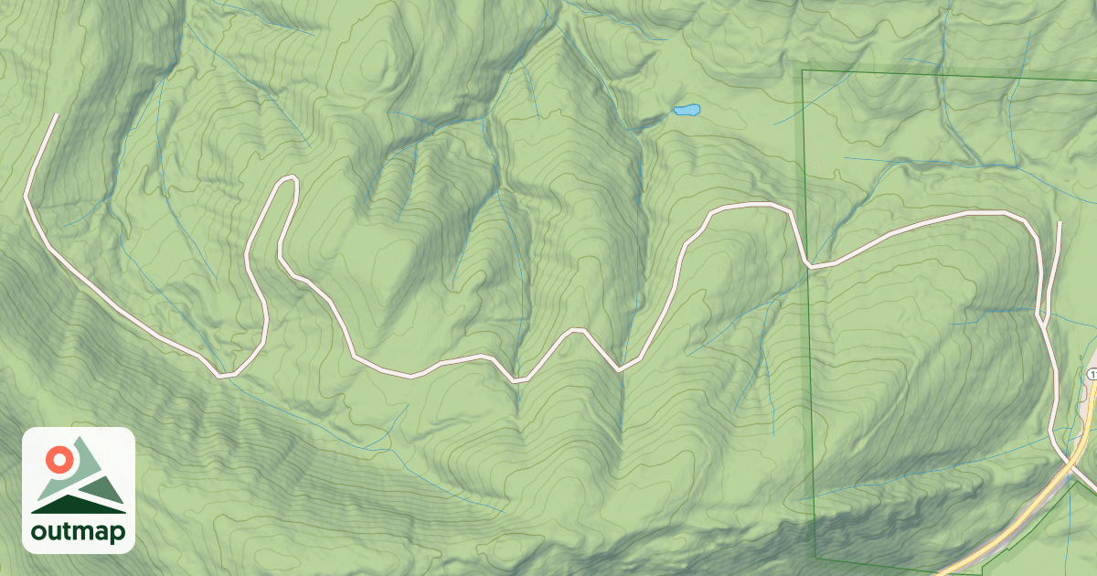 Map of USFS Motor Vehicle Use Map Roads {A3E749A2-F4D3-4B33-9EEF-4A31F06BD844}