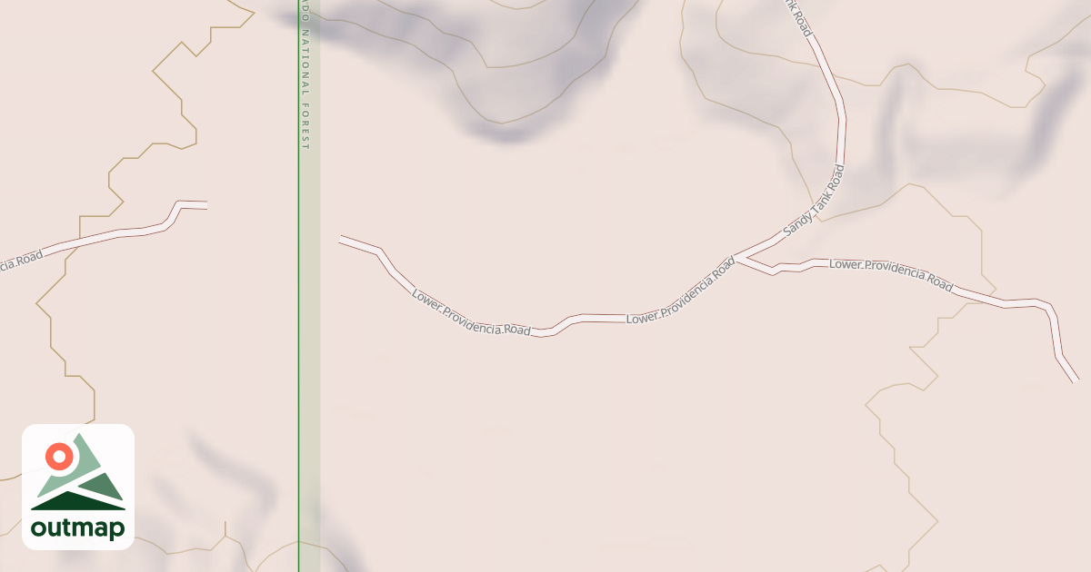 Map of LOWER PROVIDENCIA