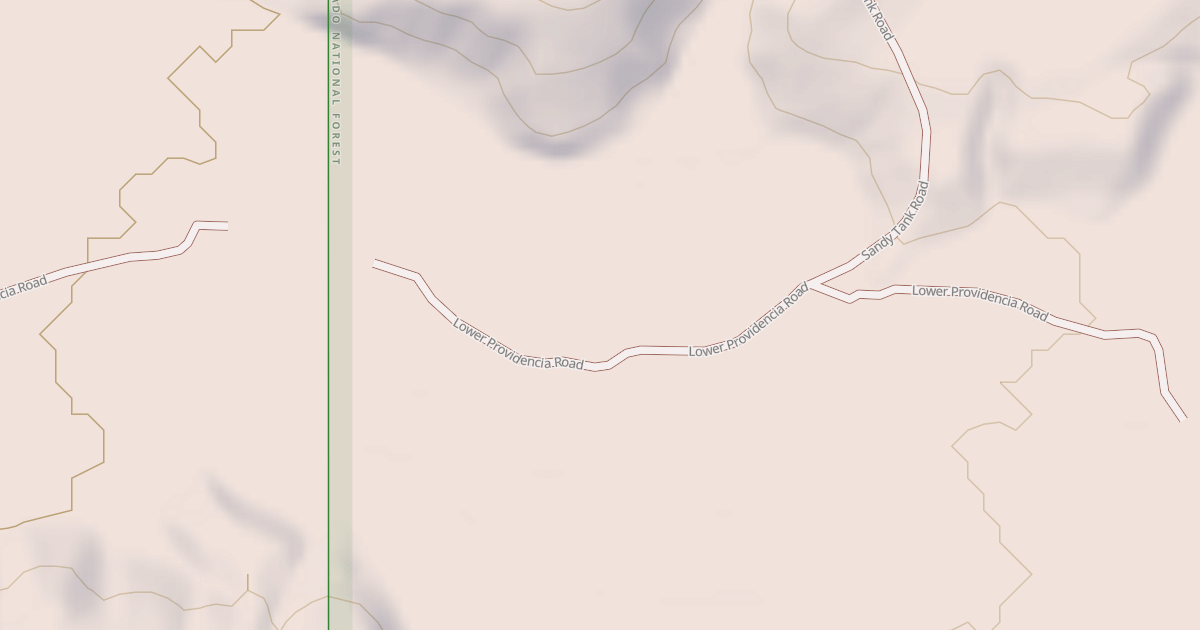 Map preview of LOWER PROVIDENCIA