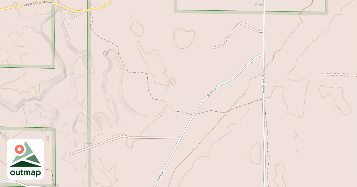 Map of Mcct - Big O Spur