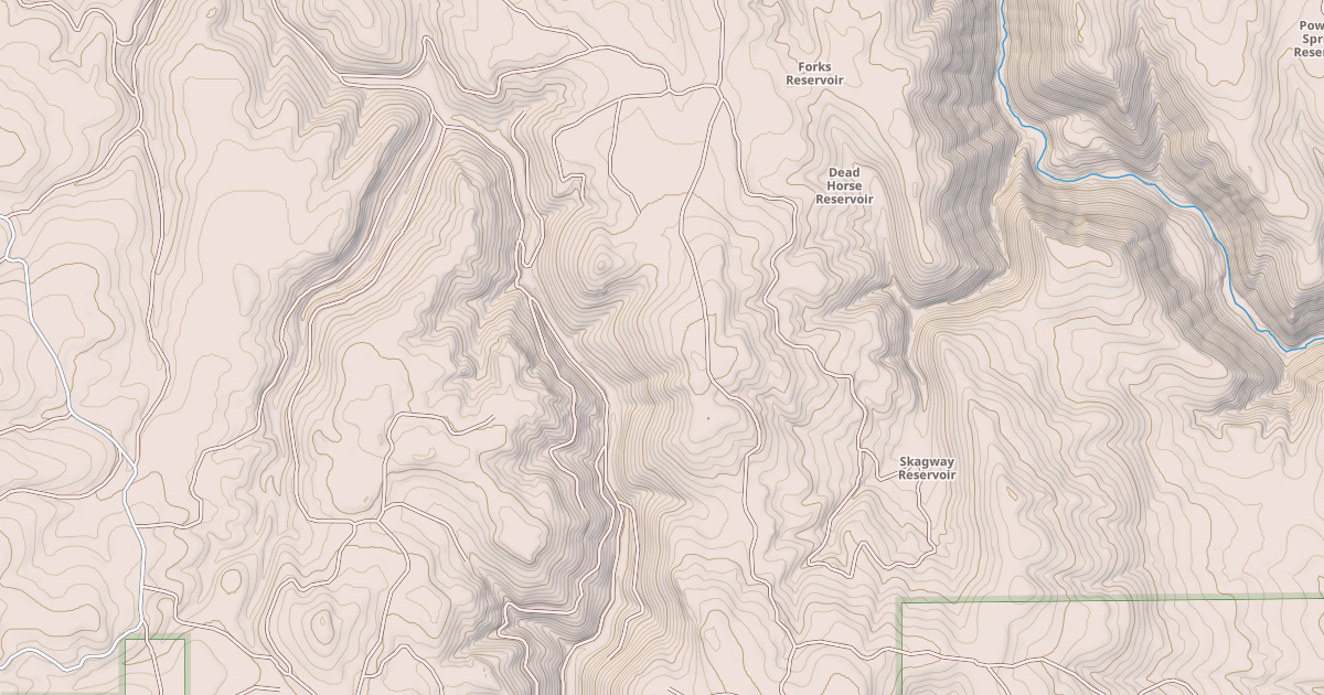 Map preview of COUGAR CK COLOCATED 1663 MRS