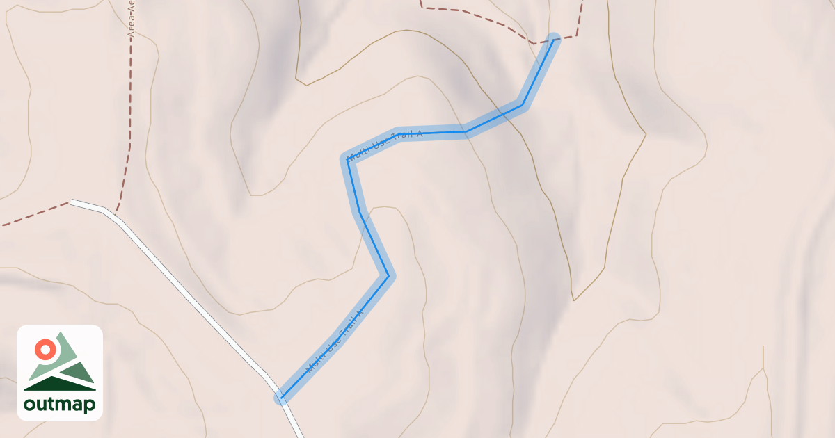 Map of Multi-Use Trail A