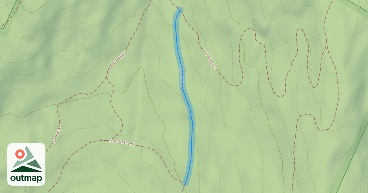 Map of Scotch Tape