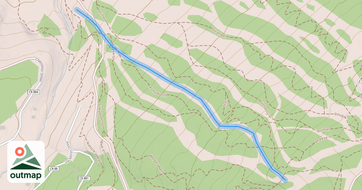 Map of Gettle's Glade