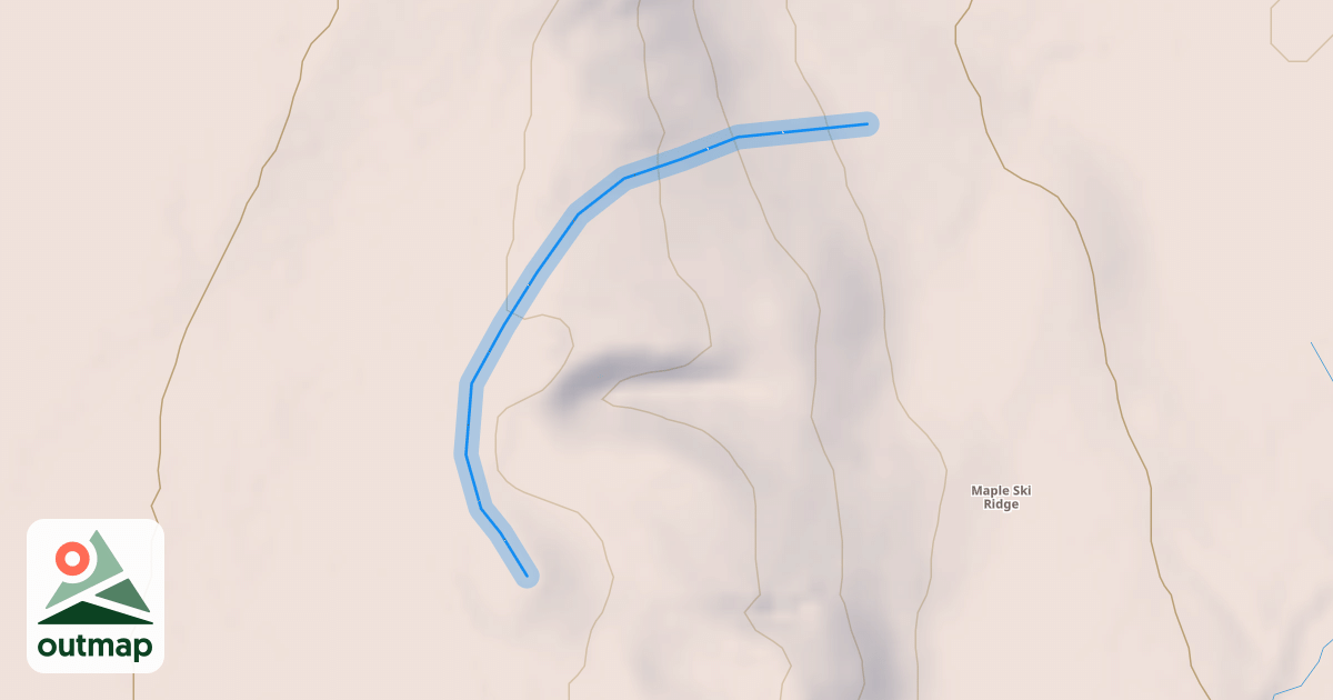 Map of Upper Spruce Run