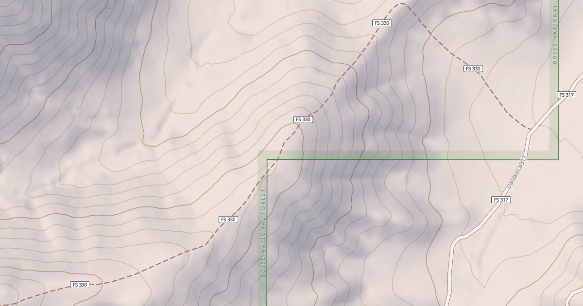 Map preview of Danskin #330