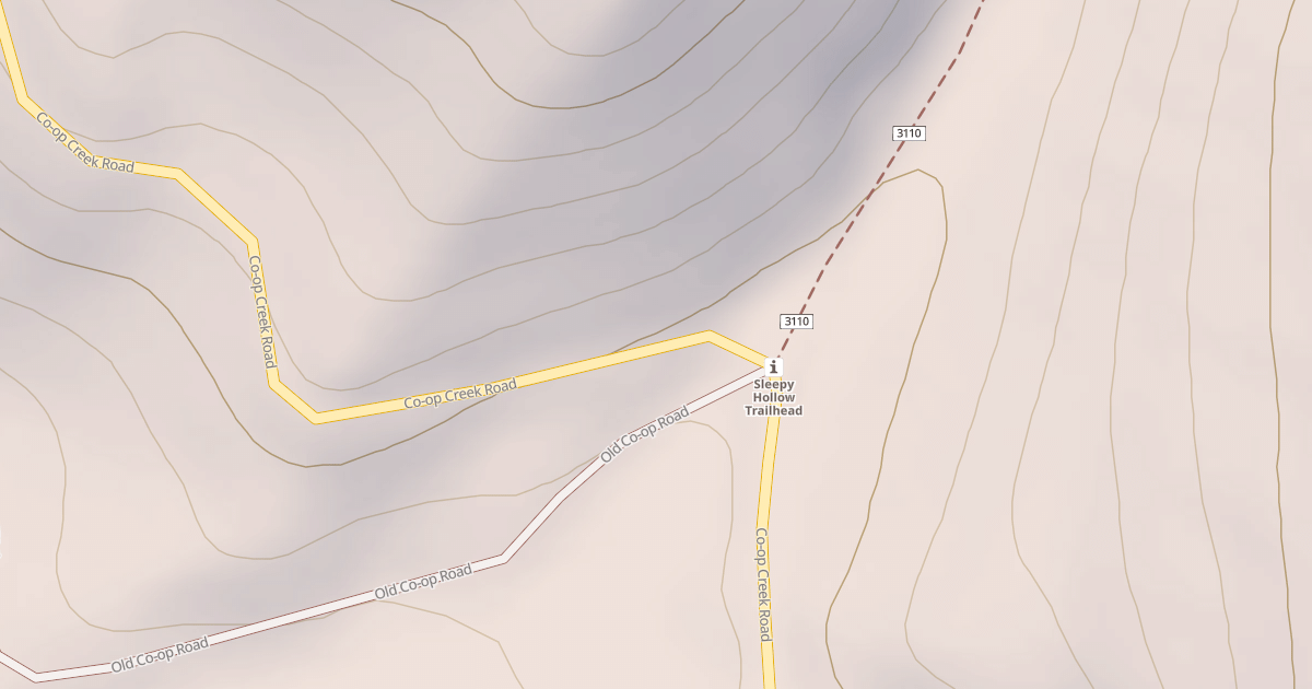 Map preview of COOP CREEK