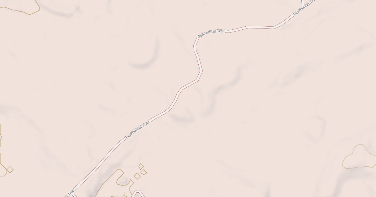 Map preview of Straight Arrows Trail