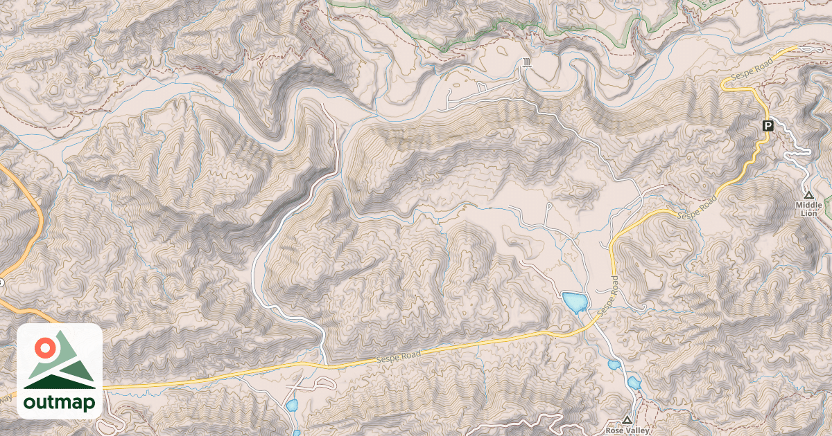 Map of SESPE ROAD