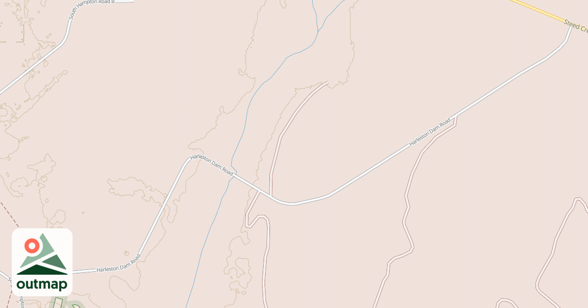 Map of HARLESTON DAM