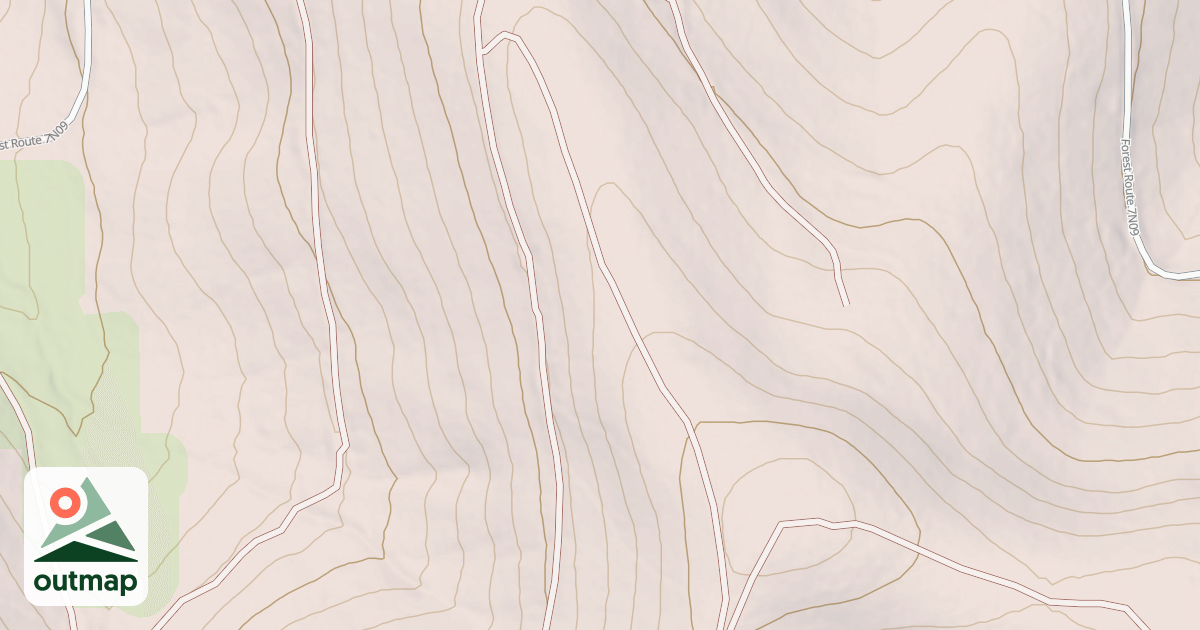 Map of CALAVERAS DM OHV 4X4