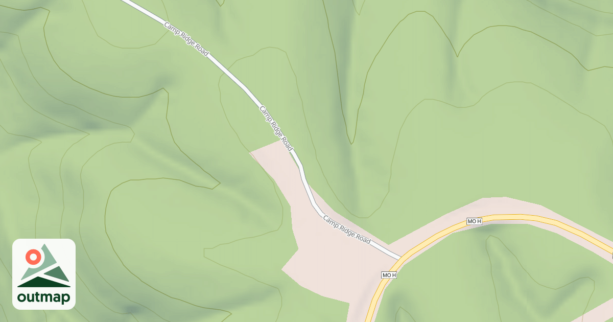 Map of CAMP RIDGE REC AREA