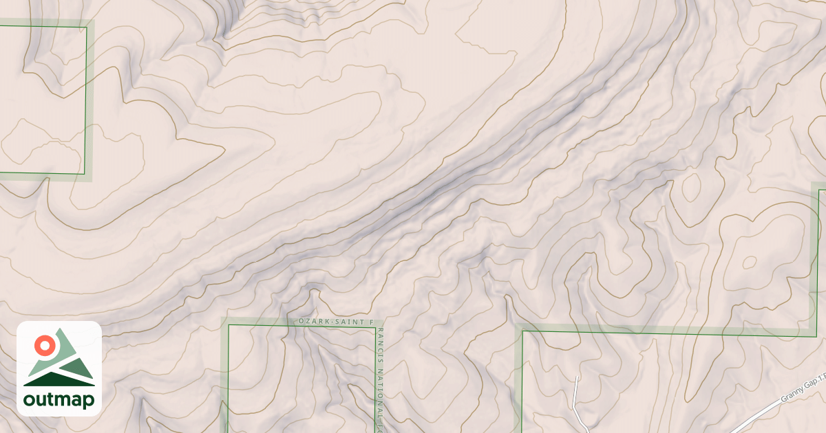 Map of USFS Motor Vehicle Use Map Roads {D519AA70-63DC-4E02-94DF-1E89B9E21F40}