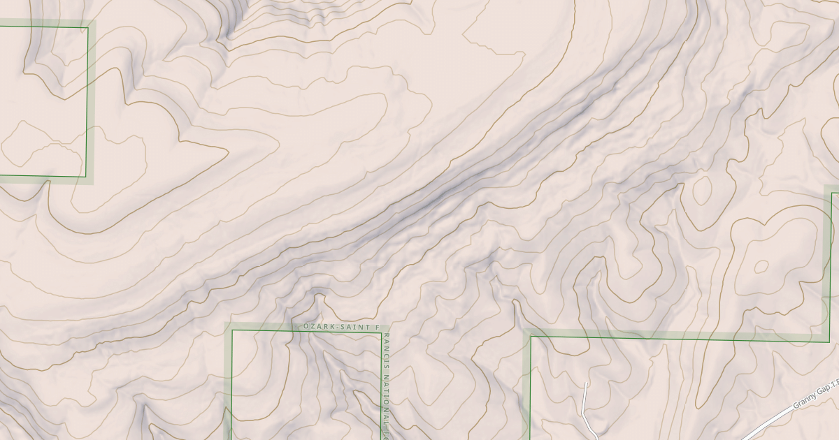 Map preview of USFS Motor Vehicle Use Map Roads {D519AA70-63DC-4E02-94DF-1E89B9E21F40}