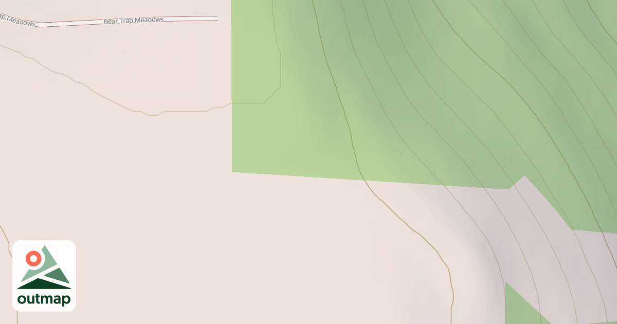 Map of BEARTRAP MEADOWS