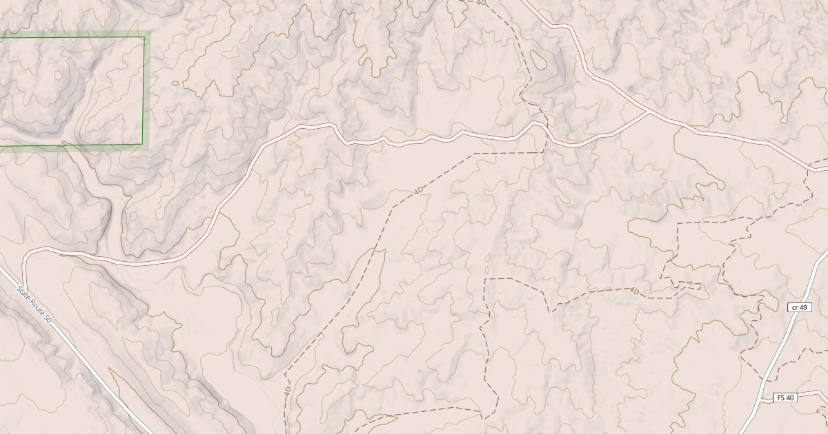 Map preview of USFS Motor Vehicle Use Map Roads {EFC3F3E1-DE59-4219-A2D3-A819C63FB7C1}