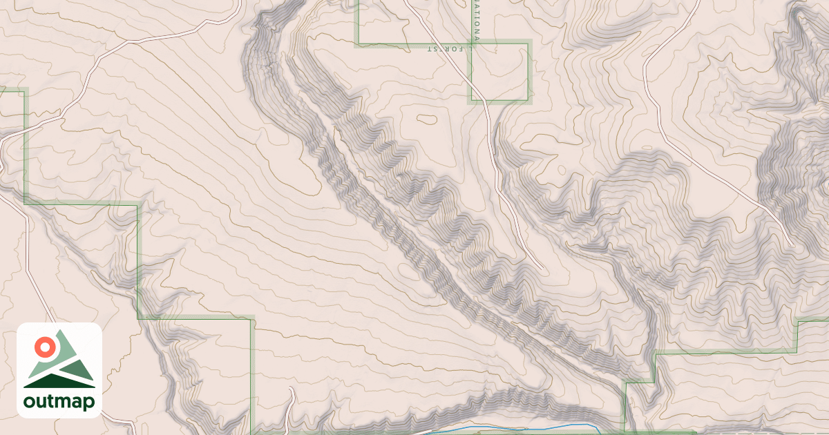 Map of BATTLE CK. SPUR 1D