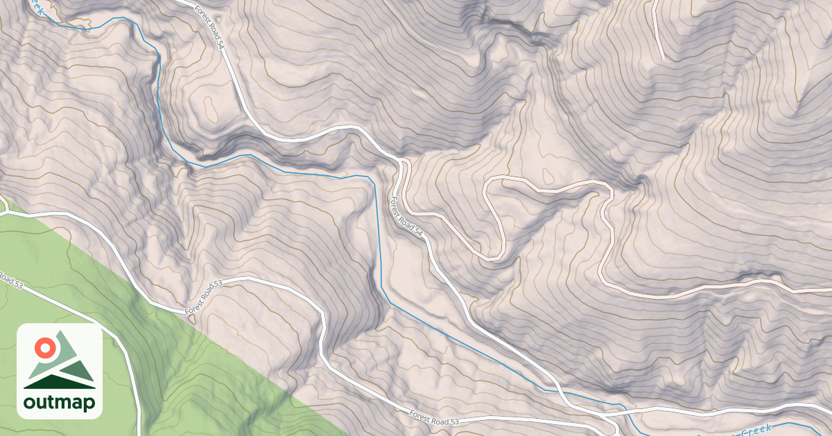 Map of BARE MT
