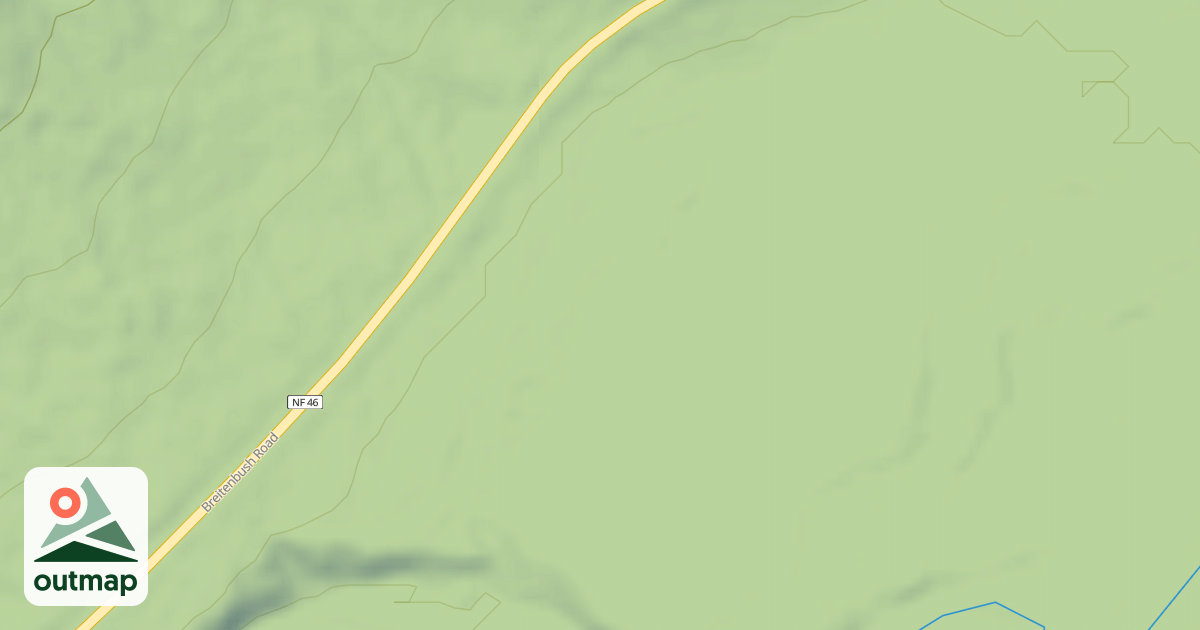Map of USFS National Forest System Roads {BDE8A384-E9BE-4458-B543-FD43D0089D92}